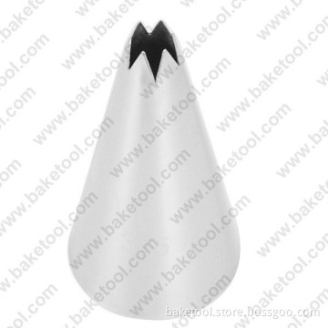 Stainless steel304 Cake Icing Open Star Nozzle #821